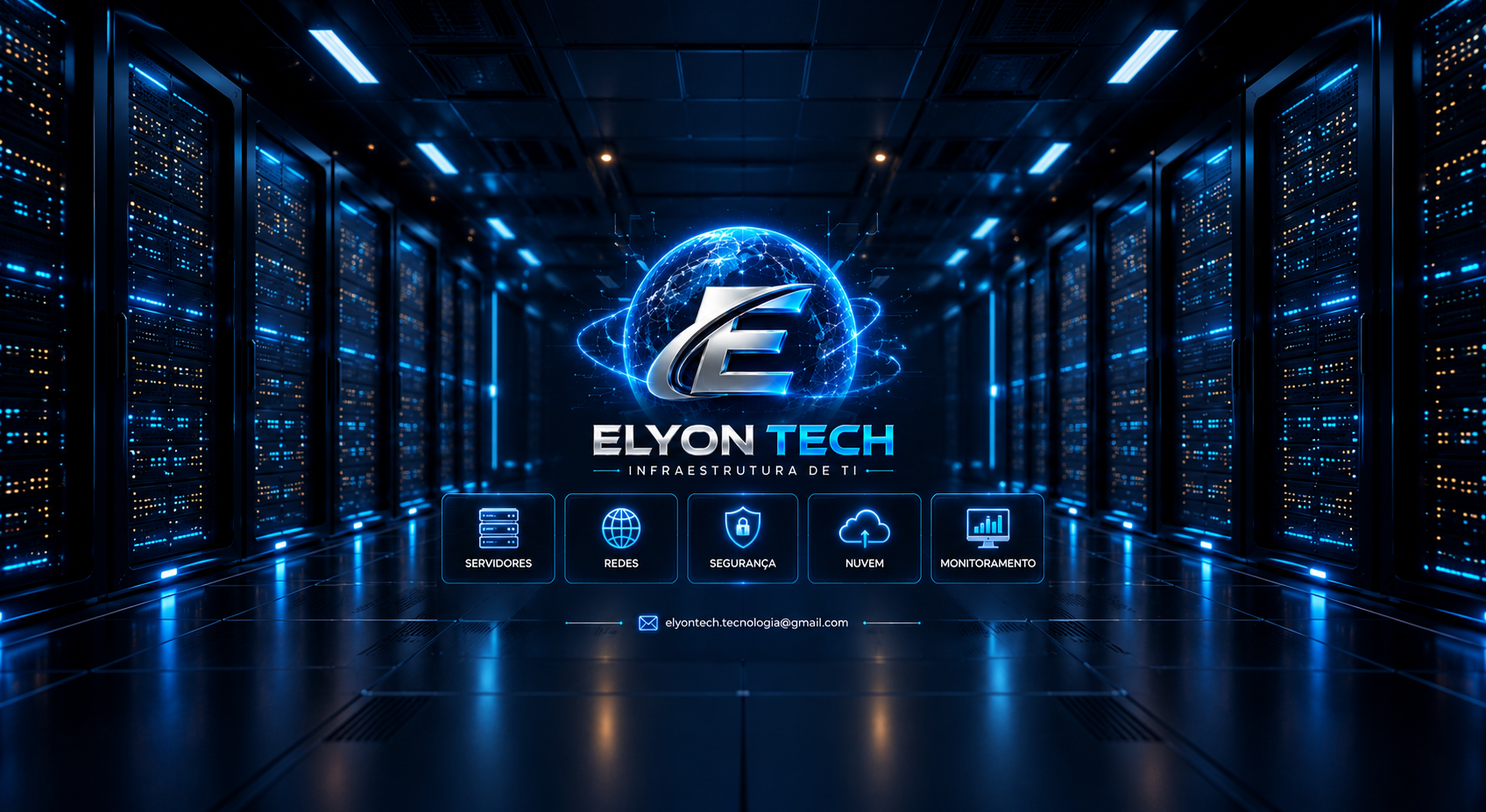 ELYON TECH - Infraestrutura de TI, servidores, redes, segurança, nuvem e monitoramento